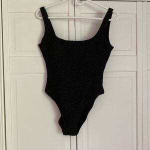 Stunning black Aerie one piece bathing suit